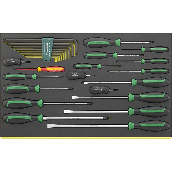 Stahlwille Tools DRALL+ set of screwdrivers i.TCS inlay No.TCS 4620/4660 VDE 10767 3/3-tray27-pcs. 96831168 - main